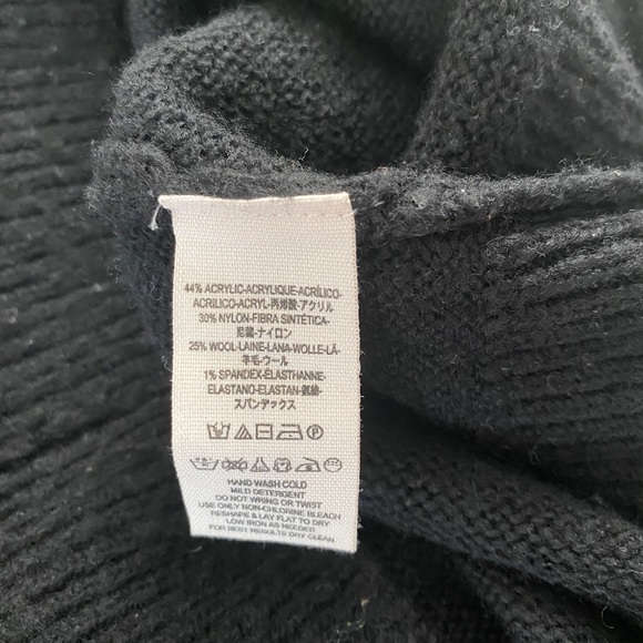 Free People Wool Acrylic mock neck raglan sweater - Picture 3 of 4